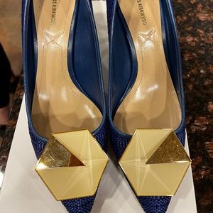 Nicholas Kirkwood Blue Heel